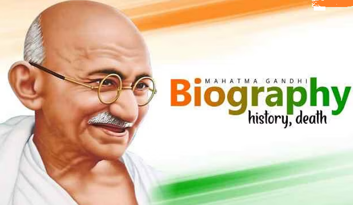 short biography on Mahatma Gandhi in English language