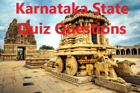 Karnataka State Quiz Questions
